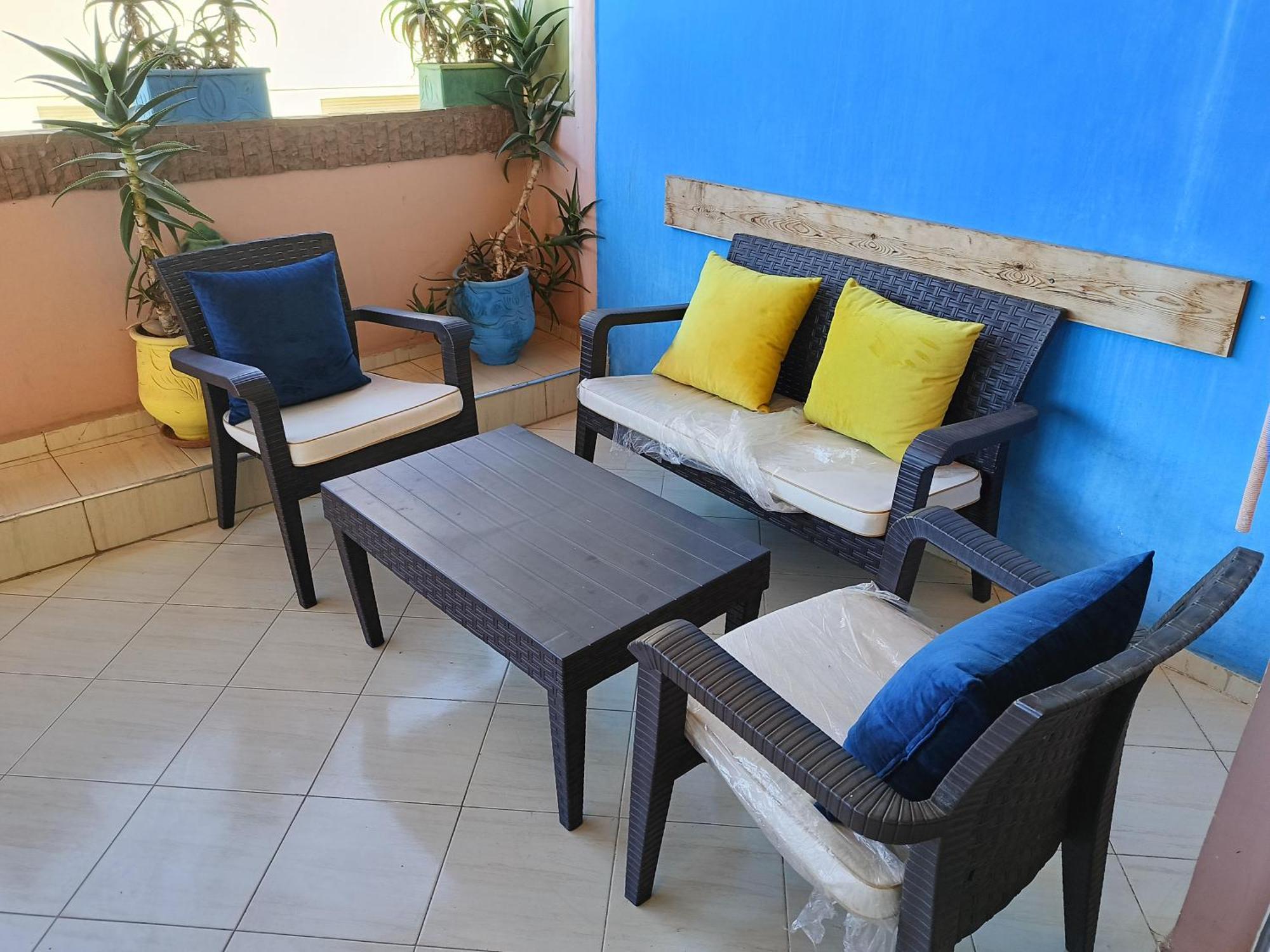 Appart Najia Au Centre Kenitra Avec Grande Terrasse מראה חיצוני תמונה