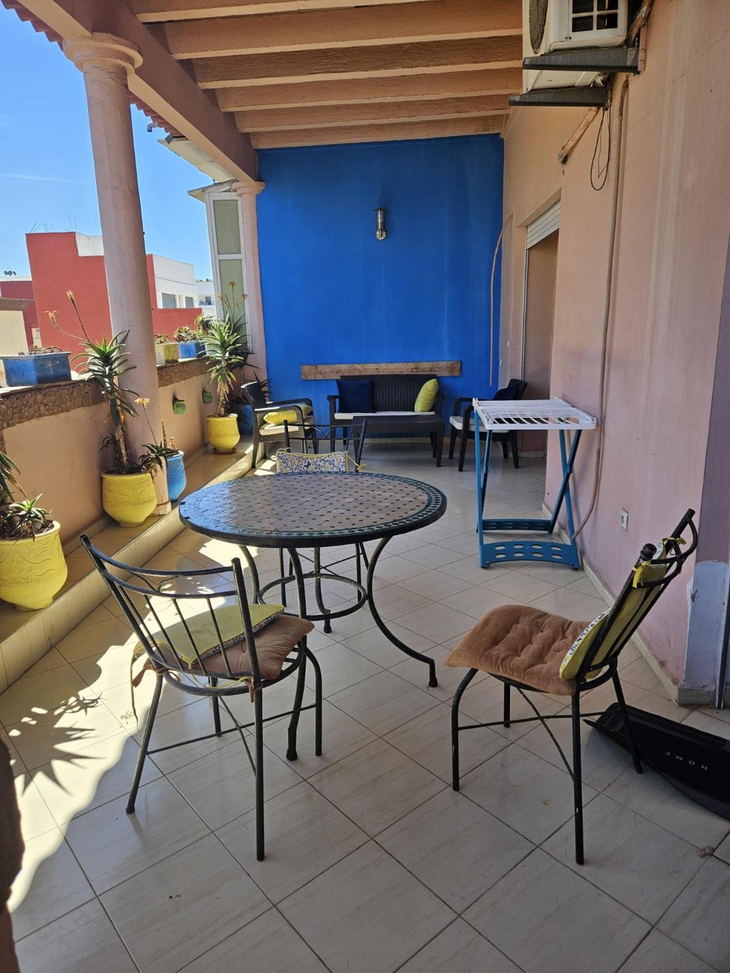 Appart Najia Au Centre Kenitra Avec Grande Terrasse מראה חיצוני תמונה