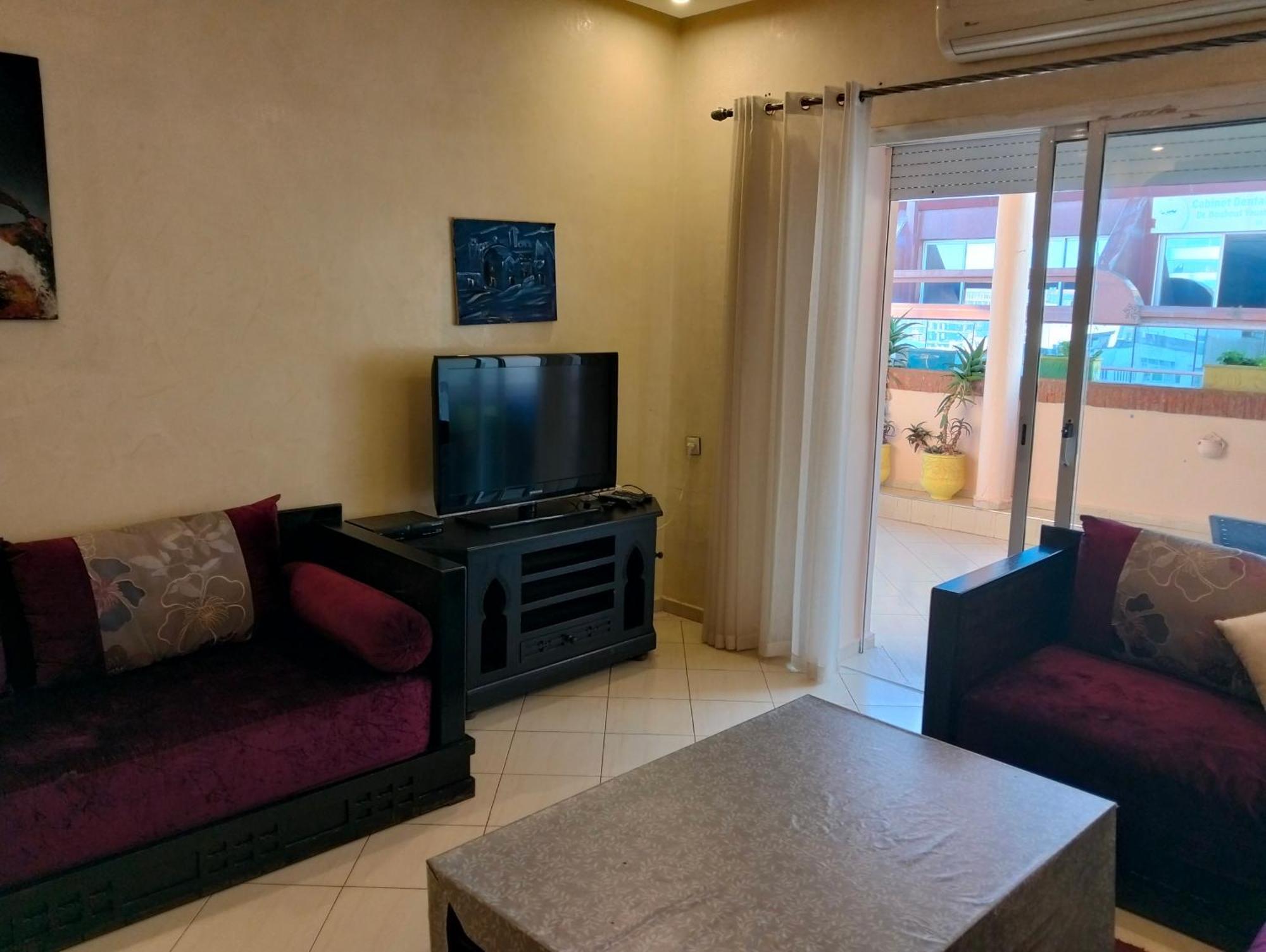 Appart Najia Au Centre Kenitra Avec Grande Terrasse מראה חיצוני תמונה