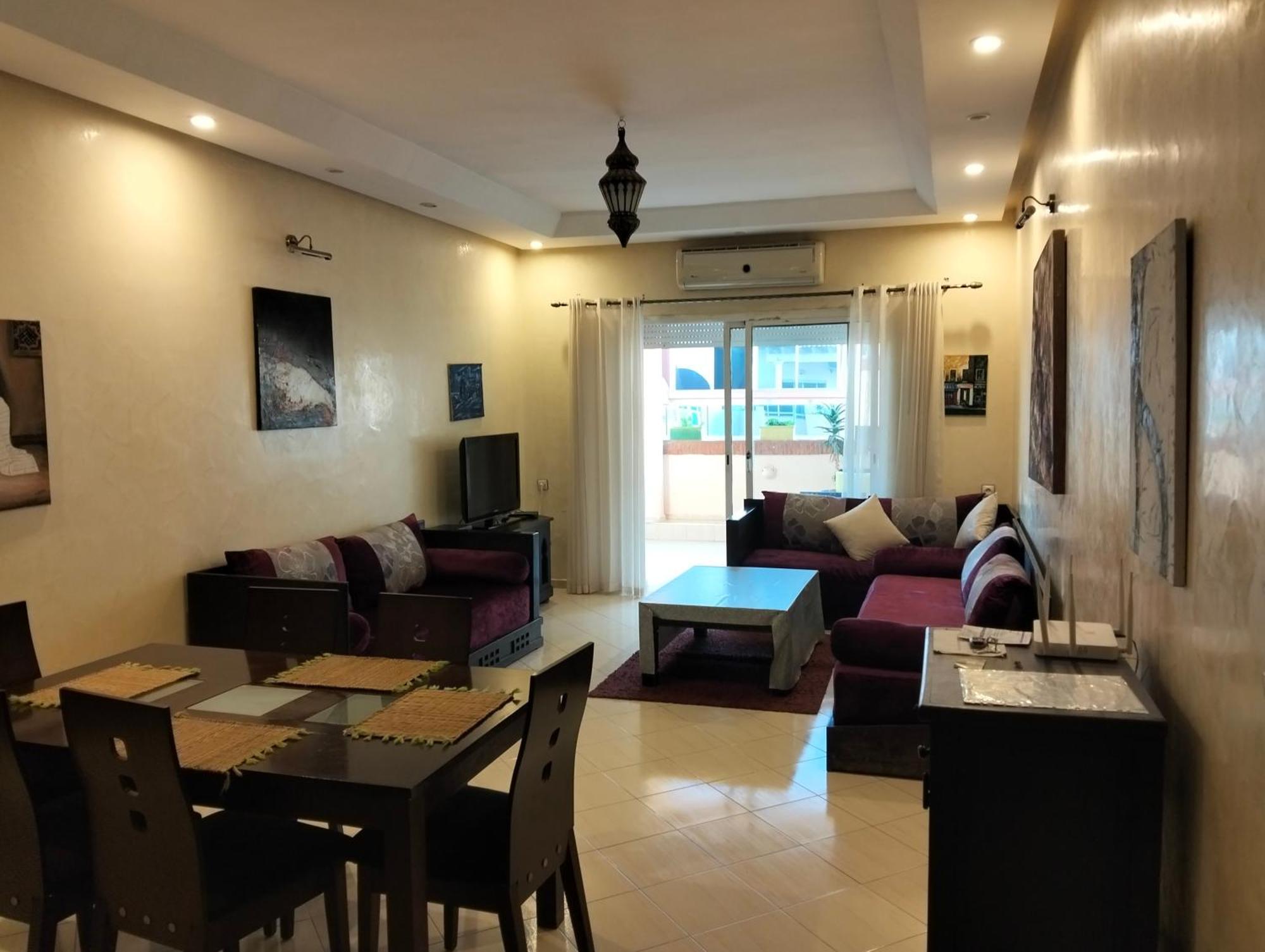 Appart Najia Au Centre Kenitra Avec Grande Terrasse מראה חיצוני תמונה